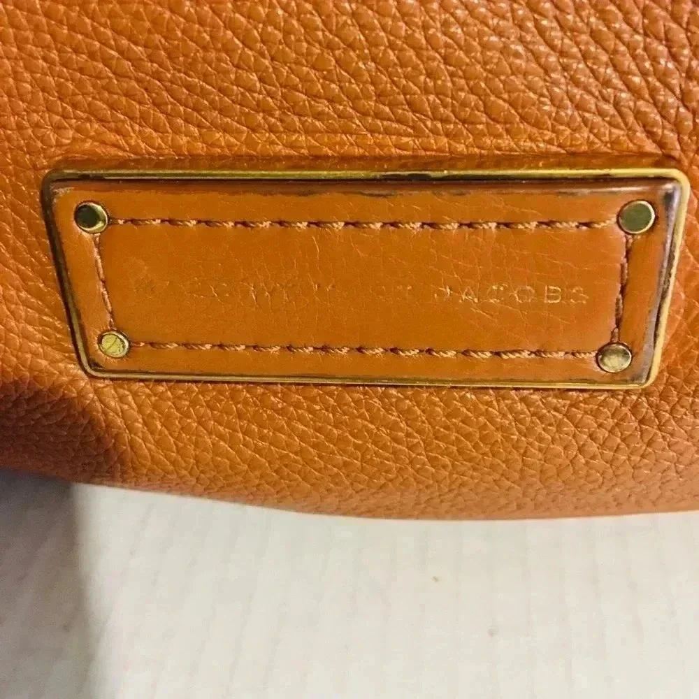 Marc by Marc Jacobs Brown/ Orange leather hobo bag - Picture 5 of 8